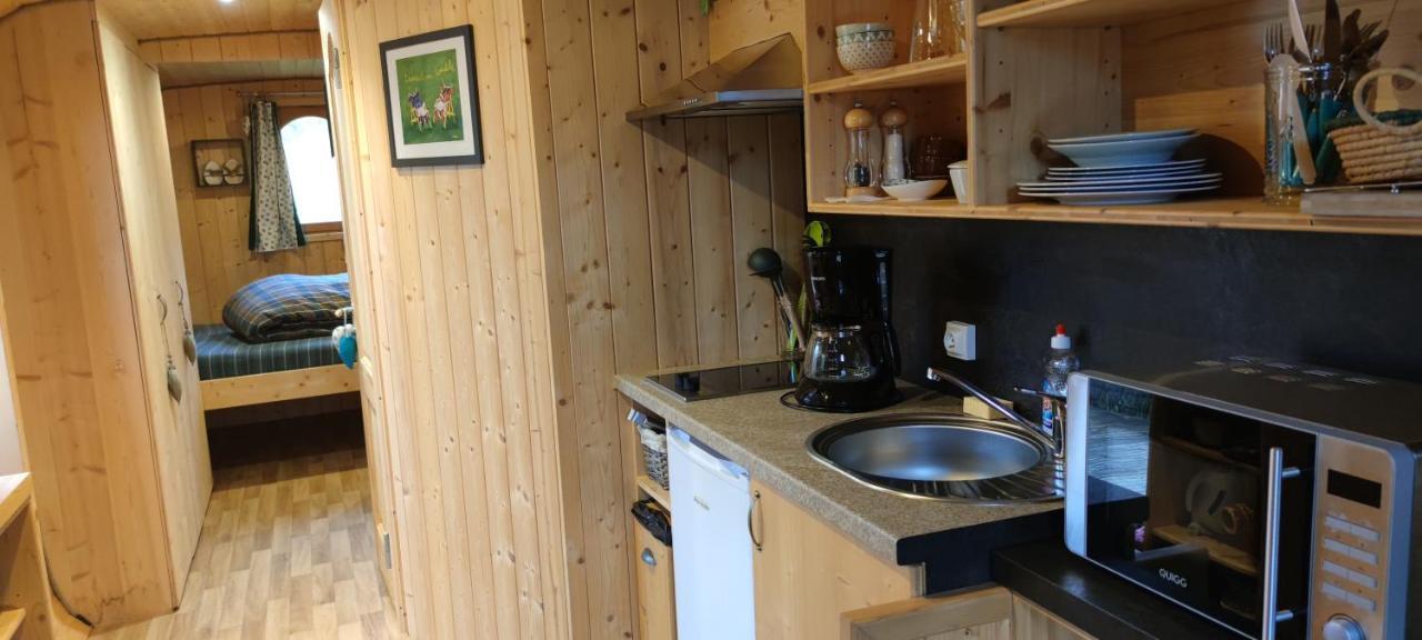 Ma Roulotte Sous Les Chenes- Au Naturel Raon-aux-Bois Exterior foto