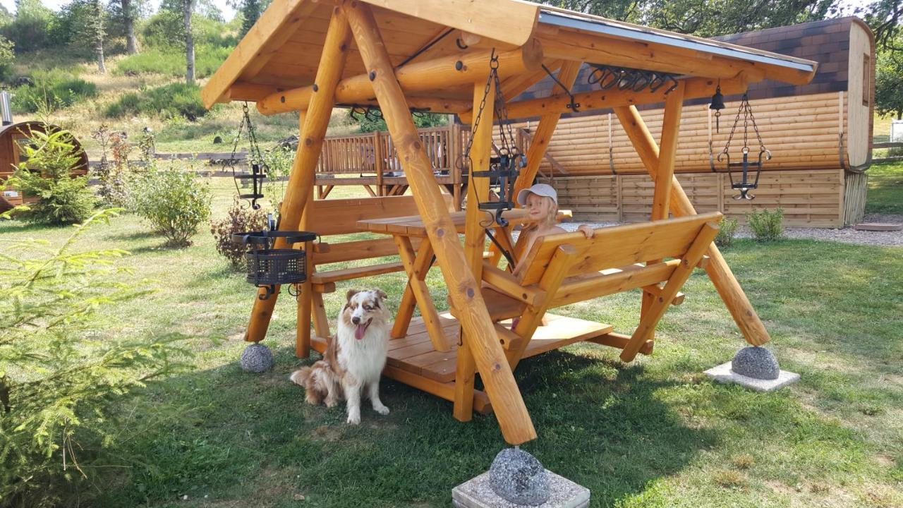 Ma Roulotte Sous Les Chenes- Au Naturel Raon-aux-Bois Exterior foto